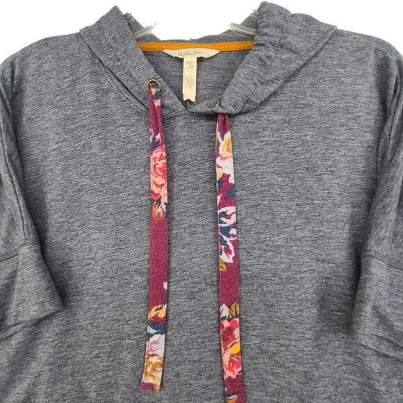 Matilda Jane top size S floral hooded - Picture 2 of 12